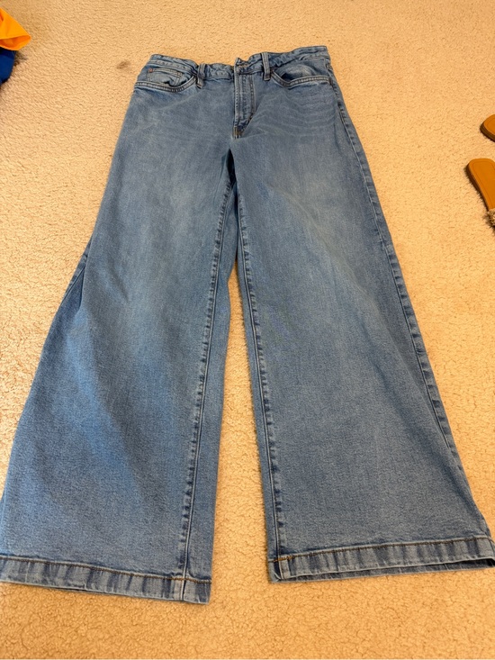 Hudson Jeans Denim - Hudson Jeans Light Blue Wide-Leg Denim